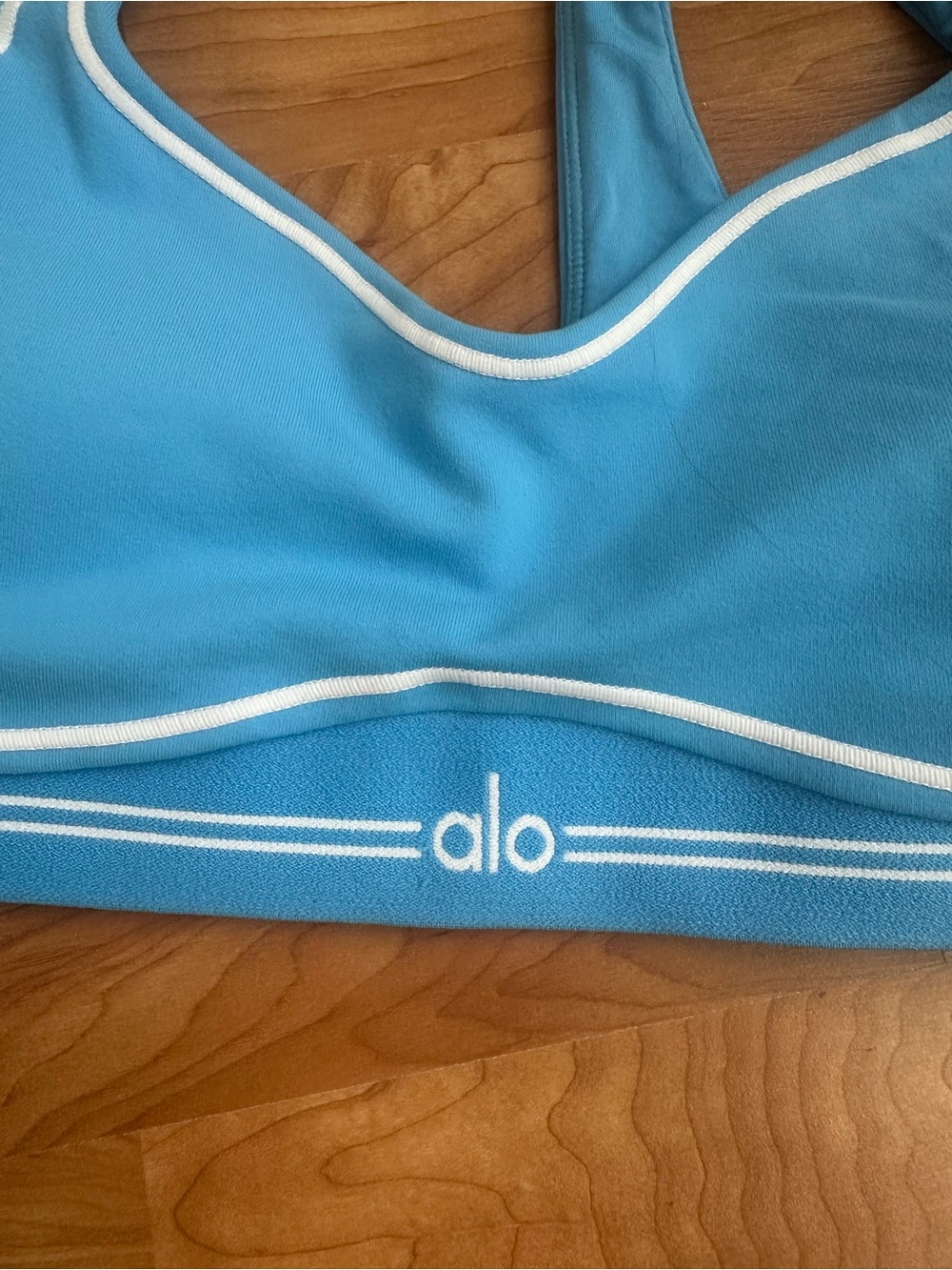 NEVER WORN ALO Yoga Airbrush Heart Throb Sports Bra - Picture 6 of 10